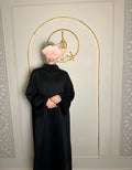 Jerseydress kraag black